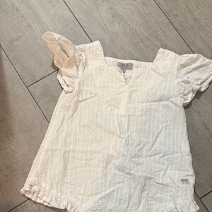 Charming White Kids dress/cover-up